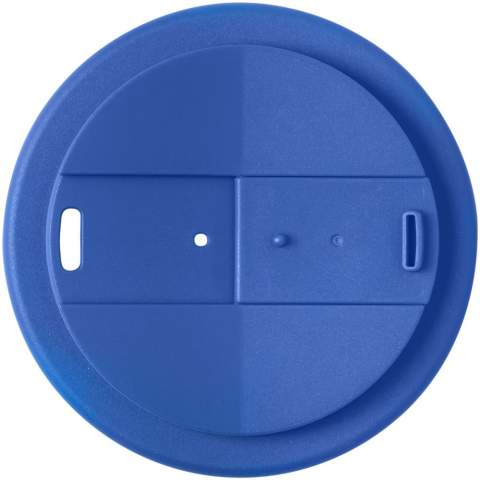 Double-wall insulated tumbler with a secure twist-on spill-proof lid. The lid clips closed to better prevent spillages, and is manufactured without silicone for a fully recyclable mug. The outer layer of the tumbler is made from recycled plastic. Tumbler features a full colour wraparound design, moulded into the product, making it long lasting and durable. Volume capacity is 350 ml. EN12875-1 compliant, dishwasher safe and microwave safe. You can mix and match colours to create your perfect mug. Made in the UK. BPA-free.