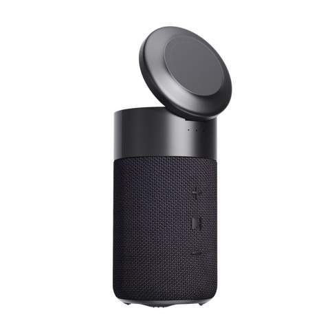 Rock erop los met de Urban Vitamin Anaheim! Deze 10W speaker levert geweldig geluid en tot 8 uur speeltijd. Bovendien heeft hij een magnetische draadloze oplader van 15W om je apparaten van stroom te voorzien terwijl je luistert. Moet je een telefoontje aannemen? Met de ingebouwde microfoon zit je goed. Gemaakt van RCS RPET stof en gerecycled ABS, is hij zowel stijlvol als milieuvriendelijk met 37% gerecycled materiaal en RCS-certificering. Er zit ook een gerecyclede USB-C kabel bij van 120 cm, allemaal in een plastic-gereduceerde verpakking en PVC-vrij. Geniet van muziek en opladen in één gestroomlijnd pakket!<br /><br />WirelessCharging: true<br />NumberOfSpeakers: 1<br />SpeakerOutputW: 10.00<br />PVC free: true