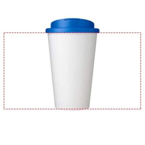 Double-wall insulated tumbler with a secure twist-on spill-proof lid. The lid clips closed to better prevent spillages, and is manufactured without silicone for a fully recyclable mug. The outer layer of the tumbler is made from recycled plastic. Tumbler features a full colour wraparound design, moulded into the product, making it long lasting and durable. Volume capacity is 350 ml. EN12875-1 compliant, dishwasher safe and microwave safe. You can mix and match colours to create your perfect mug. Made in the UK. BPA-free.