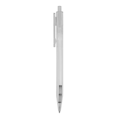 Stylo bille design Toppoint, fabriqué en Allemagne. Couleurs transparentes. Ce stylo possède une recharge X20 en écriture bleue.
