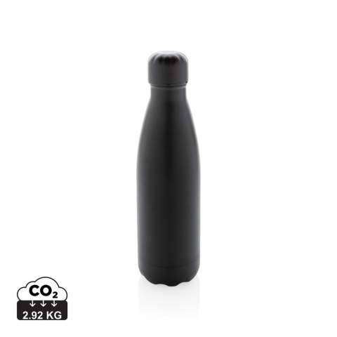 Diese vakuumisolierte Trinkflasche hält Ihre Getränke bis zu 15h kalt und bis zu 5h warm und passt mit Ihrem Umfang in die meisten Becherhalter. Inhalt: 500ml. Nur Handwäsche.<br /><br />HoursHot: 5<br />HoursCold: 15