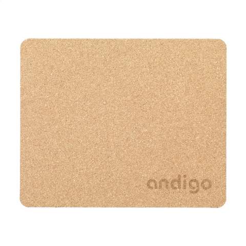 WoW! Mouse pad made from environmentally friendly cork. Rounded corners ensure effortless navigation for your computer mouse. Practical and durable.