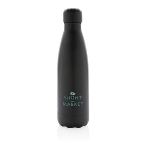 Diese vakuumisolierte Trinkflasche hält Ihre Getränke bis zu 15h kalt und bis zu 5h warm und passt mit Ihrem Umfang in die meisten Becherhalter. Inhalt: 500ml. Nur Handwäsche.<br /><br />HoursHot: 5<br />HoursCold: 15