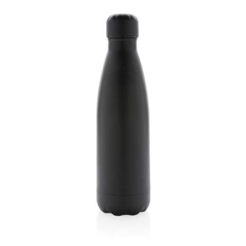 Diese vakuumisolierte Trinkflasche hält Ihre Getränke bis zu 15h kalt und bis zu 5h warm und passt mit Ihrem Umfang in die meisten Becherhalter. Inhalt: 500ml. Nur Handwäsche.<br /><br />HoursHot: 5<br />HoursCold: 15