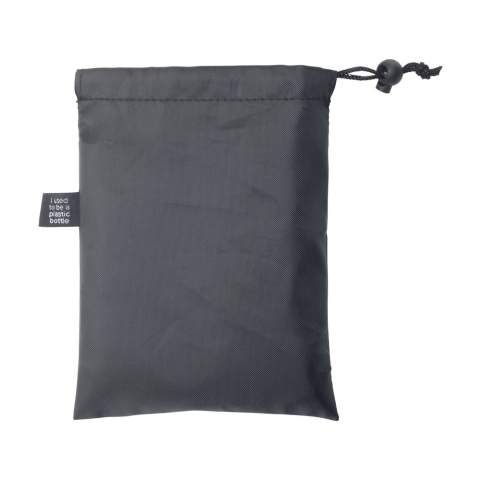 Widerstandsband (37 cm) aus bequemem und strapazierfähigem Textil (Polyamin, Elasthan und Polyester). Zur Stärkung verschiedener Muskelgruppen. Widerstand ca. 45 kg/99 lbs. Wird einzeln in einem RPET-Polyester Beutel geliefert.