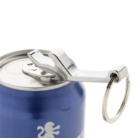 Ouvre-bouteille et ouvre-boîte extra solide en alliage de zinc recyclé RCS. Contenu recyclé total : 84 % sur la base du poids total de l'article. La certification RCS garantit une chaîne d'approvisionnement entièrement certifiée pour les matériaux recyclés. Emballé dans un sachet en papier.