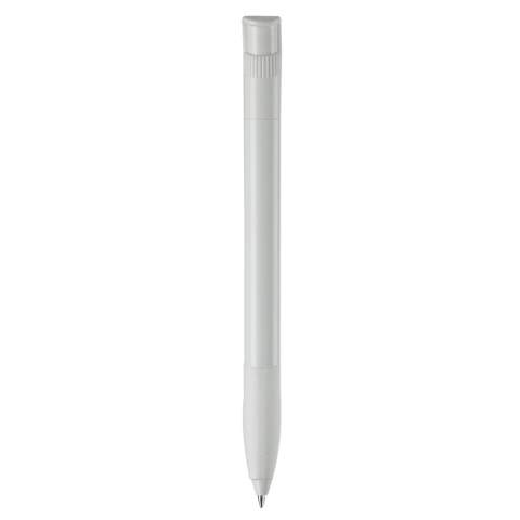 Stylo bille TOPPOINT moderne, couleurs opaques avec grip caoutchouc et clip courbé. Existe en une multitude de couleur. Stylo équipé d’une cartouche d’ encre Jumbo bleue. Pour 4,5 km de plaisir d’écrire. Fabriqué en Europe. 3 techniques de marquage au choix dont une avec full colour. Tous nos produits sont testés et certifiés, et répondent  aux normes sociales. 