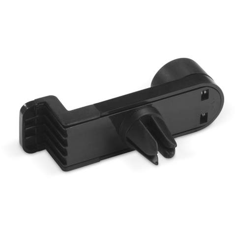 Smartphone holder with spring. Easy to convert your air vent into a hands-free car kit.