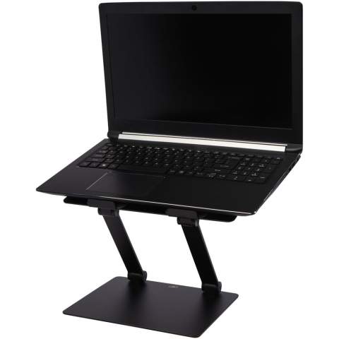 Mit dem Rise Pro Laptopständer aus hochwertigem Aluminium können Sie den Laptop in verschiedenen Winkeln neigen und auch anheben/absenken, um ihn an alle Bedürfnisse anzupassen. Ergonomisches Design für eine gesunde Körperhaltung und zur Minimierung von Nackenermüdung oder Wirbelsäulenproblemen. Die hohe Verarbeitungsqualität macht ihn stabil und robust, bis zu 5 kg belastbar. Die Silikonpads auf dem Laptophalter sind robust und rutschfest und schützen den Laptop vor Kratzern und vor dem Abrutschen. Die Silikonpolster an der Unterseite der Halterung sorgen dafür, dass der Ständer auch beim Tippen stabil steht. Die Halterung verfügt über große Belüftungsöffnungen, damit der Laptop bei der Verwendung lüften kann. Kann zur einfachen Aufbewahrung flach zusammengefaltet werden. Geliefert in einer hochwertigen Tekio Kraftpapierbox mit buntem Aufkleber.