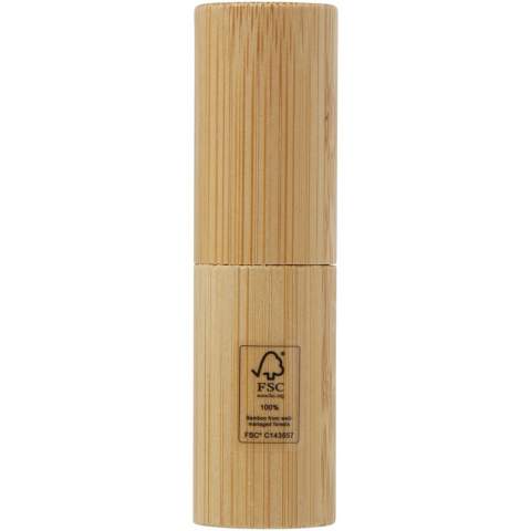 The Hedon lip balm is a lip care product that provides protection against the sun's ultraviolet (UV) rays. It is designed to moisturize and protect the lips. The outside shell is made of bamboo. A good choice for individuals and businesses who opt for a more sustainable choice. The aroma is vanilla. Shelf life: 3 years from the date of purchase. Sun protection factor 15.