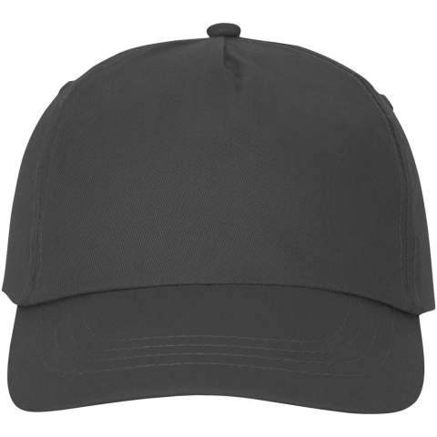 La casquette Feniks à 5 panneaux est dotée d'œillets brodés pour une meilleure ventilation, ce qui vous permet de rester au frais pendant toute activité. Avec un tour de tête de 58 cm, elle s'adapte confortablement à toutes les tailles de tête. La fermeture auto-agrippante en tissu permet des ajustements faciles et sûrs. Fabriquée en coton sergé de 175 g/m², la casquette Feniks allie durabilité et sensation de douceur et de respirabilité.