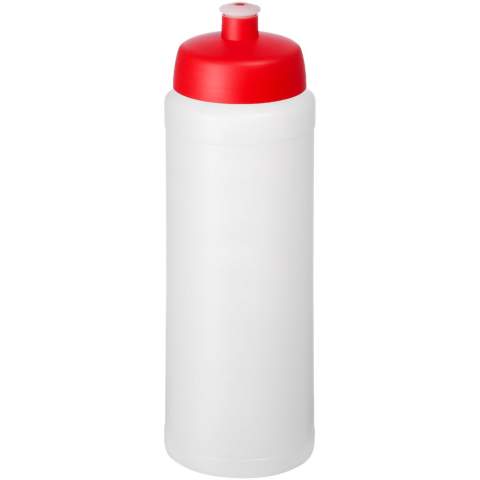 Bouteille de sport à simple paroi avec design intégré antidérapant pour les doigts. Dispose d’un couvercle anti-déversement avec bec à système de pression-traction. Capacité de 750 ml. Couleurs à mélanger et assortir pour créer la bouteille parfaite. Contactez-nous pour plus d'options de couleurs. Fabriqué au Royaume-Uni. Sans BPA. Conforme à la norme EN12875-1. Lavable au lave-vaisselle.