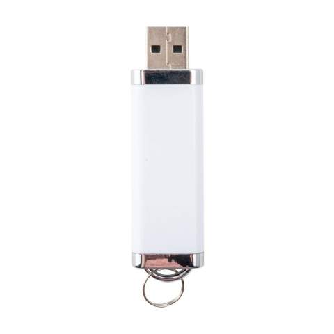 Aus Vorrat lieferbar! USB-Stick, um Daten handlich und sicher zu speichern. Mit Telefonanhänger. Sofort einsetzbar durch das Plug & Play-System. Verwendbar unter Windows und Mac. Pro Stück in einer Pappschachtel.