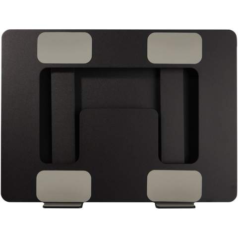 Mit dem Rise Pro Laptopständer aus hochwertigem Aluminium können Sie den Laptop in verschiedenen Winkeln neigen und auch anheben/absenken, um ihn an alle Bedürfnisse anzupassen. Ergonomisches Design für eine gesunde Körperhaltung und zur Minimierung von Nackenermüdung oder Wirbelsäulenproblemen. Die hohe Verarbeitungsqualität macht ihn stabil und robust, bis zu 5 kg belastbar. Die Silikonpads auf dem Laptophalter sind robust und rutschfest und schützen den Laptop vor Kratzern und vor dem Abrutschen. Die Silikonpolster an der Unterseite der Halterung sorgen dafür, dass der Ständer auch beim Tippen stabil steht. Die Halterung verfügt über große Belüftungsöffnungen, damit der Laptop bei der Verwendung lüften kann. Kann zur einfachen Aufbewahrung flach zusammengefaltet werden. Geliefert in einer hochwertigen Tekio Kraftpapierbox mit buntem Aufkleber.