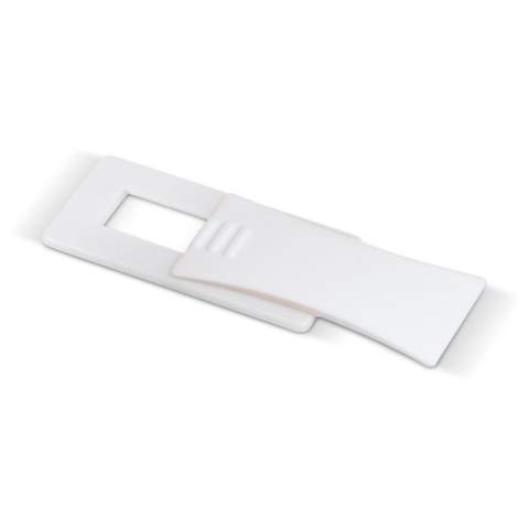 Ce cache-webcam est une solution pratique et professionnelle pour protéger votre vie privée. Existe en différents coloris. Livraison avec la notice d’utilisation sur une carte. Marquage en tampographie jusqu'à 4 couleurs pantones sur la face avant. Tous nos produits sont testés et certifiés, et répondent  aux normes sociales. 
