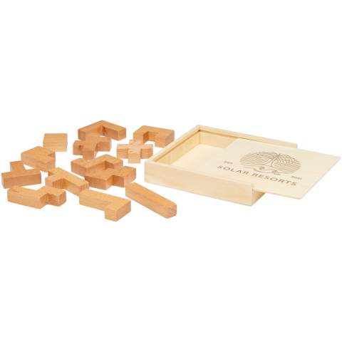 Experience the joy of puzzle solving with the Bark wooden puzzle, crafted with beach wood from responsible sources. It features 14 carefully crafted puzzle pieces that fit together to form a captivating image. Whether you're a puzzle enthusiast or looking for a fun and relaxing activity, the Bark is the perfect choice. Delivered in a kraft paper gift box.