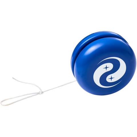 Yoyo en plastique permettant de promouvoir votre marque de manière amusante. Conforme à la norme EN71.