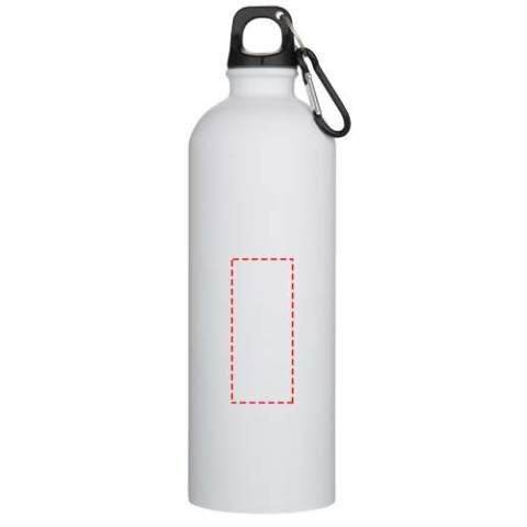 Restez toujours hydraté grâce à cette bouteille d’eau de 750 ml, à la fois durable et légère, fabriquée à partir d’acier inoxydable certifié RCS avec finition mate. Elle est le compagnon idéal pour le sport, les excursions d’une journée ou le bureau. La bouteille Oregon à paroi simple, avec finition mate, offre beaucoup d'espace pour ajouter tout type de logo. Attachez solidement le mousqueton à un sac pour éviter de la perdre (le mousqueton ne convient pas à l'escalade). 