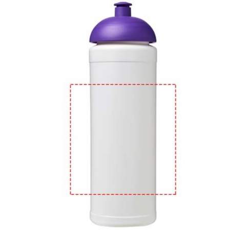 Single-wall sport bottle with integrated finger grip design. Features a spill-proof lid with push-pull spout. Volume capacity is 750 ml. Mix and match colours to create your perfect bottle. Contact customer service for additional colour options. Made in the UK.