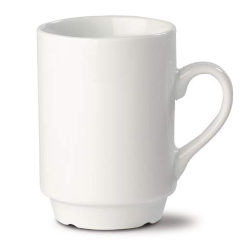 Stapelbare porseleinen mok. Geschikt voor alle koffie automaten.
