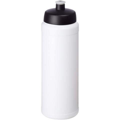 Bouteille de sport à simple paroi. Dispose d’un couvercle anti-déversement avec bec à système de pression-traction. Capacité de 750 ml. Couleurs à mélanger et assortir pour créer la bouteille parfaite. Contactez-nous pour plus d'options de couleurs. Fabriqué au Royaume-Uni. Sans BPA. Conforme à la norme EN12875-1. Lavable au lave-vaisselle.