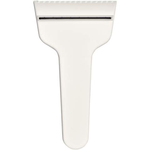 This sturdy and functional ice scraper is made from recycled plastic, for a practical and more sustainable gift. The comfortable shape makes it easy to use, with two scraping options. Due to the nature of recycled plastic, colour shades may vary slightly, and there may be specks of colour. Made in the UK.