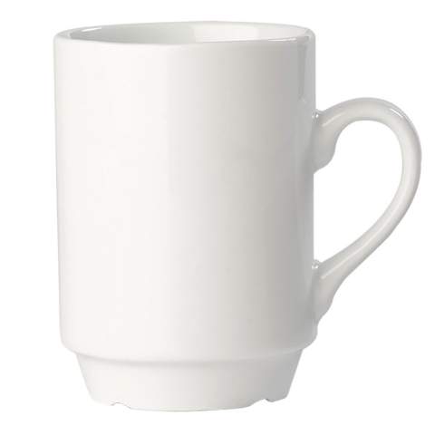 Stapelbare porseleinen mok. Geschikt voor alle koffie automaten.