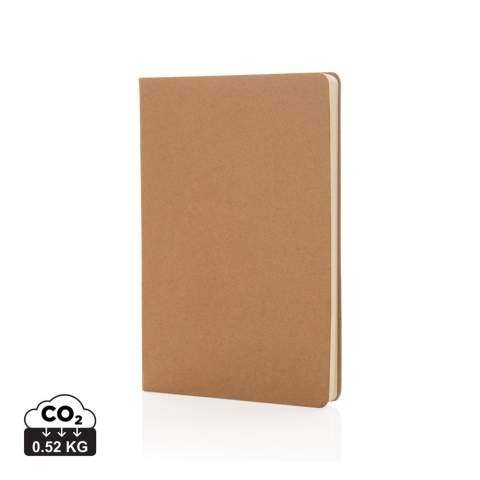 Carnet de notes avec couverture rigide, certifié FSC®,  avec marque-page. 80 feuilles/160 pages (papier crème certifié FSC®).<br /><br />NotebookFormat: A5<br />NumberOfPages: 160<br />PaperRulingLayout: Pages lignées