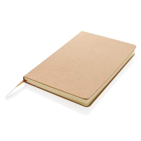 Carnet de notes avec couverture rigide, certifié FSC®,  avec marque-page. 80 feuilles/160 pages (papier crème certifié FSC®).<br /><br />NotebookFormat: A5<br />NumberOfPages: 160<br />PaperRulingLayout: Pages lignées
