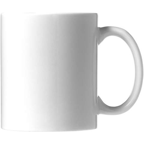From a design perspective, the Bahia ceramic mug is a true classic and offers multiple possibilities for clearly displaying a logo or message. The mug holds 330 ml of cold or hot drinks. In addition, the Bahia mug is dishwasher safe (including print) according to EN12875-1 for at least 125 washes. 