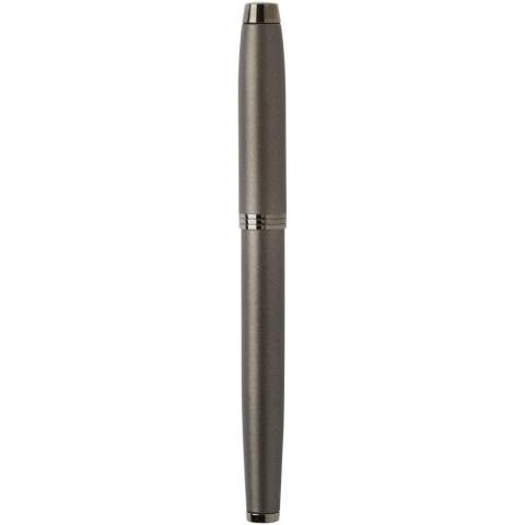 Highly professional and reliable. An ideal partner with unlimited potential, Parker IM is all at once smart, polished and established. With a durable stainless steel nib and finishes that echo the Parker legacy, every detail of this fountain pen is refined to deliver a writing experience that is always dependable. Includes a Parker gift box. Delivered with one cartridge. Exclusive design. Pen ink colour: Black.