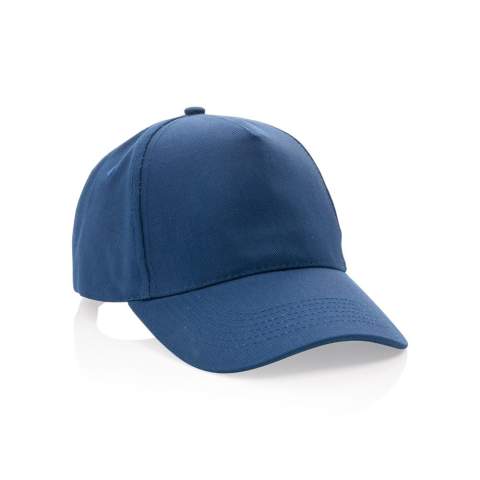 No greenwashing, but telling a true story about sustainability! This Impact collection is made with AWARE™ tracer. With AWARE™, the use of genuine recycled fabric materials and water reduction impact claims are guaranteed by using the AWARE disruptive physical tracer and blockchain technology. Save water and use genuine recycled fabrics. With the focus on water 2% of proceeds of each sold Impact product will be donated to Water.org. This cap has saved 387 litres of water.A simple and comfortable cap suited for anyone. This 5 panel cap has a curved visor, embroidered eyelets for ventilation and metal buckle. Cotton twill made of 100% recycled materials and AWARE™ tracer. The material weight is 280 g/m2. Size 58cm.Water savings are based on figures when compared to conventional fibre. This calculated indication is based on reliable LCA data as published by Textile Exchange in their Material Snapshots 2016.
