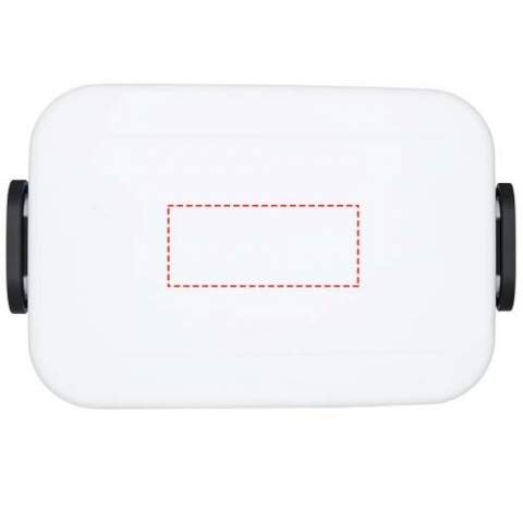 Lunch box featuring a tight-sealing ring to keep the contents fresh and tasty. Suitable for 4 sandwiches. Divider included. The capacity is 900 ml. Dishwasher safe. BPA free. 2 years Mepal warranty.
