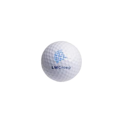2-layer golf ball, with no brand name and/or numbers