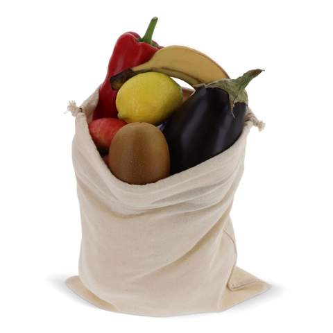 Sac cadeau en coton OEKO-TEX®. Ce sac est un excellent moyen de présenter votre cadeau. La couleur et le matériau en coton donnent au sac un aspect classique agréable.