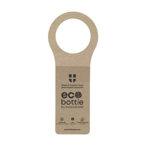 Lightweight water bottle from the EcoBottle brand. This bottle is made from 98% sugar cane bio mass waste. The screw cap is made from natural Portuguese cork. Designed and produced in Sweden using mainly renewable energy. This is a particularly stylish bottle due to its basic design. Perfect for a striking promotion. Ideal for the office, in the gym or on the go. 100% plant-based. Food Approved. Not dishwasher-safe. Capacity 650 ml. Made in Sweden.