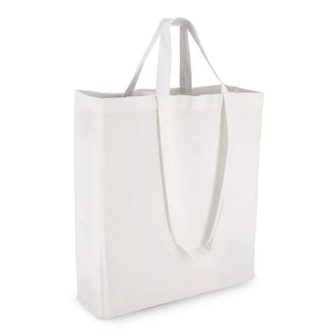 Vielseitige Tote aus 140 g/m² Baumwolle in verschiedenen Farben mit langen und kurzen Henkeln für flexible Tragemöglichkeiten. Oeko-Tex® zertifiziert. Eine praktische Wahl für den Einzelhandel, Veranstaltungen oder den täglichen Gebrauch.
