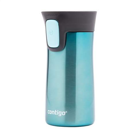The smallest Contigo®  thermo cup with double stainless steel wall. Drinks stay warm for up to 4 hrs and cold for up to 12 hrs. AUTOSEAL®  technology guarantees a 100% leak-free drinking experience. Only the lid is dishwasher safe. Incl. operating instructions. Capacity 300 ml.
STOCK AVAILABILITY: Up to 1000 pcs accessible within 10 working days plus standard lead-time. Subject to availability. 
Contigo® The best in quality, design and technology. Immediately recognisable by its sleek and stylish design, strong and solid. The innovative Contigo® water bottles and thermo cups are odourless, tasteless, BPA-free and based on the revolutionary AUTOSEAL® or AUTOSPOUT® technology (2 year warranty). Closed the spout is protected from dirt and microbes. The drinking bottles are operated one-handed and guaranteed to be 100% leak-free.