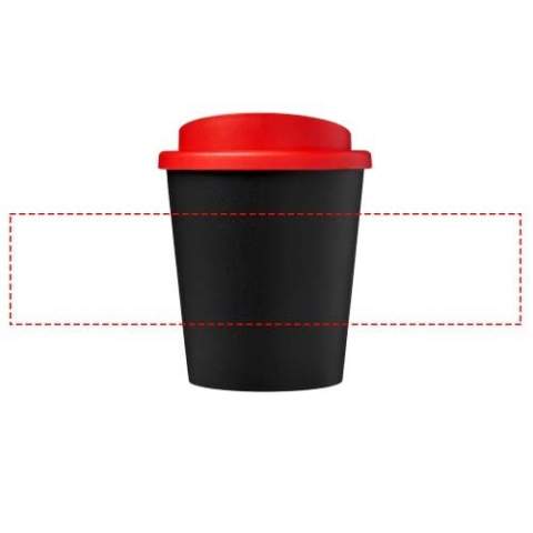Gobelet isotherme compact à double paroi avec couvercle à visser. S’adapte à la plupart des cafetières. Capacité de 250 ml. Couleurs à mélanger et à assortir pour créer le mug parfait. Fabriqué au Royaume-Uni. Emballé dans un sac en plastique PE recyclé. Sans BPA. Conforme à la norme EN12875-1. Peut aller au lave-vaisselle et au micro-ondes.