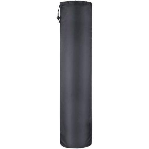Bequeme Yoga- und Fitnessmatte mit Diamantmuster und rutschfester Oberfläche. Inklusive Polyester Tragetasche mit Kordelzug und verstellbaren Schulterriemen. Mattengröße: 60x170x0,5cm.
