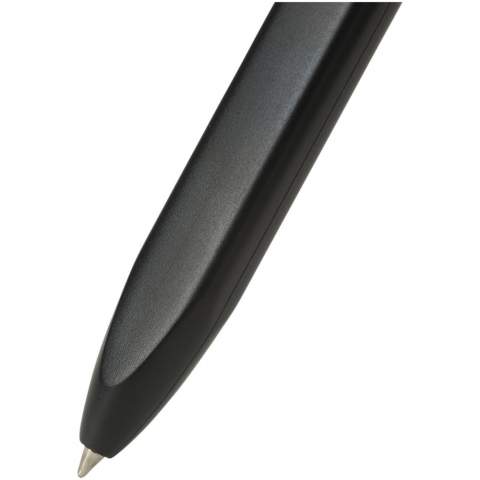 Der Classic Kugelschreiber mit Druckmechanismus hat ein spezielles Design zum Befestigen an der Seite des Classic Hardcover Notizbuchs. Mattes, farbiges Finish, mit Clip aus gebürstetem Stahl und 1,0 mm langer Ausziehspitze.