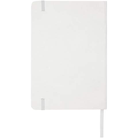 Scheurbestendig notitieboek in A5 formaat met binnenpagina's gemaakt van steen. Steenpapier is 100% boomvrij en het productieproces verbruikt minder energie in vergelijking met gerecycled of nieuw pulppapier. Het is waterbestendig, zodat gemorste vloeistoffen gemakkelijk kunnen worden afgeveegd. Met bijpassend kleurlint en elastische band en 60 vellen 120 g/m² gelijnd steenpapier. Verpakt in een kartonnen hoes.