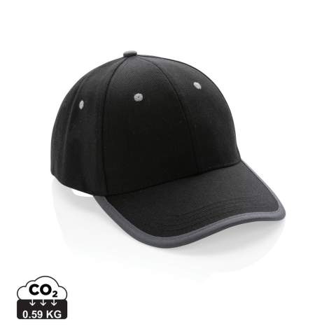Kein Greenwashing! Erzählen Sie die wahre Geschichte über Nachhaltigkeit! Diese 6 Panel Kontrast-Cap mit gebogenem Schirm wurde aus recyceltem 280gr Brushed Cotton ( 60% rCotton & 40% rPET) hergestellt und mit AWARE™ Tracer versetzt. Mit AWARE™ wird die Verwendung von echten recycelten Gewebematerialien sowie die Angaben zur Wasserreduzierung durch disruptive physische Tracer und Blockchain-Technologie garantiert. Sparen Sie Wasser und verwenden Sie echte recycelte Stoffe. Mit dieser Kappe sparen Sie bereits 250 Liter Wasser. Die Kappe hat eine dunkel-graue Einfassung und einen Klettverschluß. Weiterhin werden 2% des Erlöses jedes verkauften Impact-Produkts an Water.org gespendet. Die Wassereinsparungen basieren auf Zahlen im Vergleich zu herkömmlichen Fasern. Diese berechnete Angabe basiert auf zuverlässigen Ökobilanzdaten, die von Textile Exchange in ihren Material Snapshots 2016 veröffentlicht wurden.