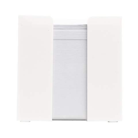 Kubushouder. Wit papier. Circa 800 houtvrije vellen (90g/m²). Enkelbladsbedrukking mogelijk. Per stuk, geseald verpakt.