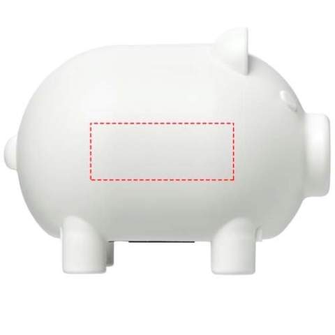 Das Oink Sparschwein ist ein kultiges Geschenk, um das viele Kleingeld zu sparen. Es ist aus recyceltem Kunststoff hergestellt und ist damit eine nachhaltige Wahl. Aufgrund der Beschaffenheit des recycelten Kunststoffs können die Farbtöne leicht variieren, und es können Farbflecken auftreten. Hergestellt in UK. Achtung! Nicht für Kinder unter drei Jahren geeignet. Verschluckbare Kleinteile, Erstickungsgefahr.