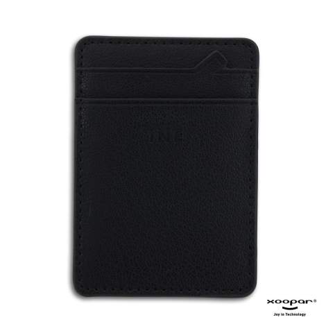 Magnetic back, compatible with Apple's MagSafe line. Digital business card, compatible with iPhone and Android without apps. RFID blocking system to protect personal data from skimmers. Also NFC function included. Xoopar products may not be sold in France and Spain.