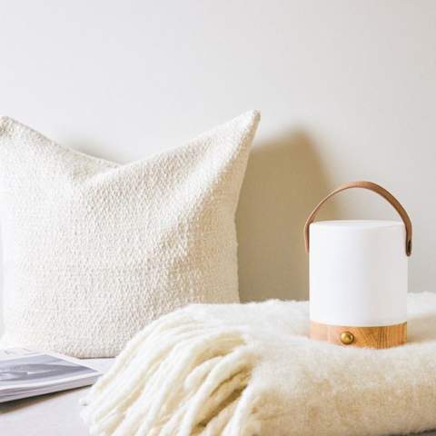 This portable, modern lantern adapts to any occasion. This lamp offers comfortable warm white light with two light modes. Easily adjust brightness with a single touch. With a convenient PU strap it is easy to take to a picnic, out in the garden or wherever you want to add that extra touch. The sleek design makes it a decorative statement piece. This lamp offers up to 10 hours of illumination. Crafted from recycled ABS and acacia wood. Rechargable via USB-C, cable included. Certified by RCS (Recycled Claim Standard), RCS certification guarantees that the entire supply chain of recycled materials is certified. The total recycled content is based on the overall product weight. This product contains 42% RCS certified recycled ABS.<br /><br />Lightsource: LED