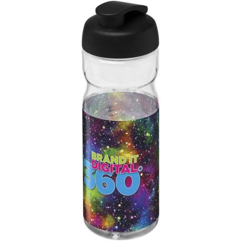 Bouteille de sport à simple paroi avec design ergonomique. Bouteille fabriquée en PET reyclable. Dispose d’un couvercle anti-fuite avec dessus à bascule. Capacité de 650 ml. Couleurs à mélanger et à assortir pour créer la bouteille parfaite. Pour plus de couleurs, contactez le service clientèle. Fabriqué au Royaume-Uni. Emballée dans un sac en plastique PE recyclé. Sans BPA.