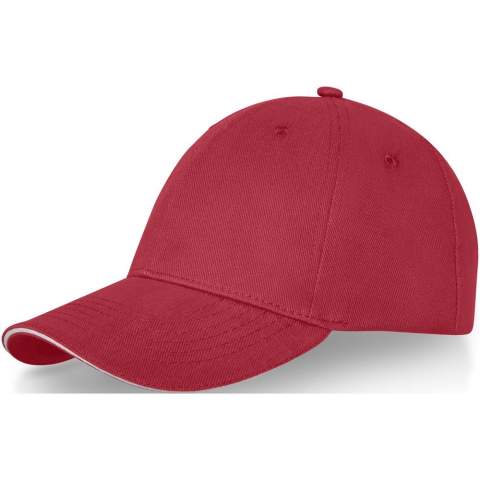 La casquette sandwich Darton à 6 panneaux est dotée d'une visière pré-courbée au design sandwich élégant, offrant non seulement une esthétique classique mais aussi une protection solaire cruciale. Les œillets brodés assurent une ventilation optimale, ce qui vous permet de rester au frais et serein lors de vos activités de plein air. Avec un tour de tête de 58 cm, il s'adapte confortablement à toutes les tailles de tête. La fermeture à boucle métallique permet des ajustements faciles et sûrs. Fabriqué en sergé de coton brossé épais de 260 g/m². L'accessoire idéal pour les sorties décontractées ou les activités de plein air.