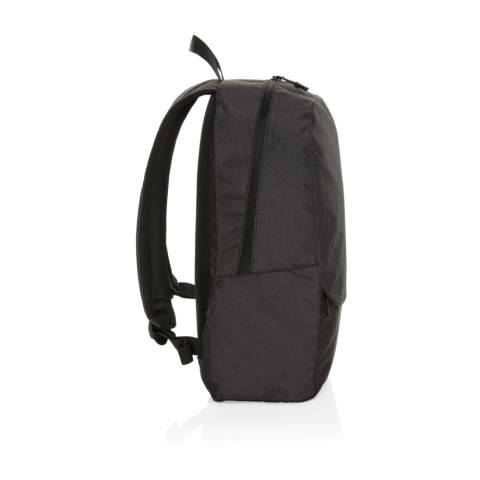 This Kazu backpack is designed to meet your daily needs. The spacious main compartment with a dedicated 15.6-inch laptop pocket ensures your essentials are secure. Passport-sized pockets and pen loops help keep you organized on the go, while the front pocket adds convenience to your journey. Made with 100% recycled polyester embedded with the AWARE™ tracer. 2% of proceeds of each product sold with AWARE™ will be donated to Water.org.<br /><br />FitsLaptopTabletSizeInches: 1560.0<br />PVC free: true